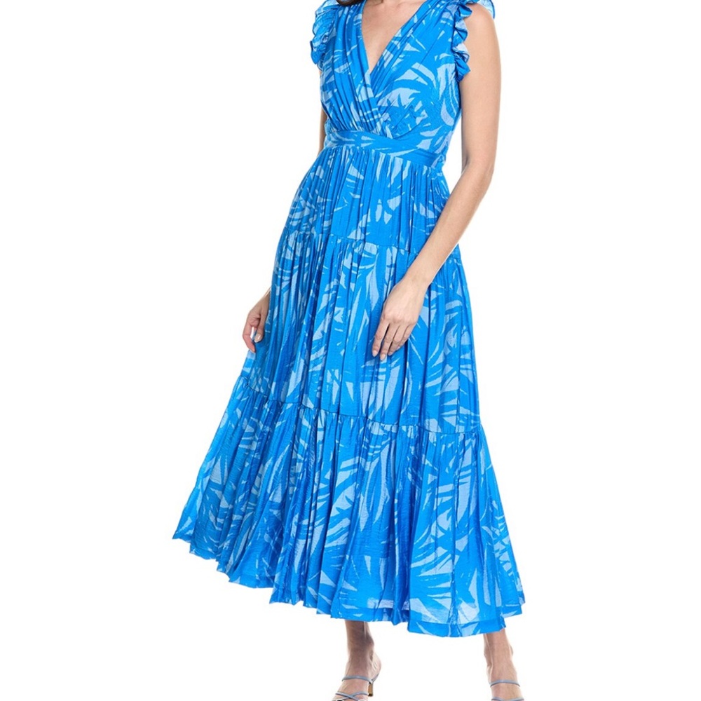 Taylor tiered Dress Size 2 NWT